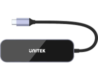 UNITEK HUB USB-C 3.1 - RJ-45, HDMI 4K, PD100W, 3x USB-A D1084A - 1062639 - zdjęcie 3
